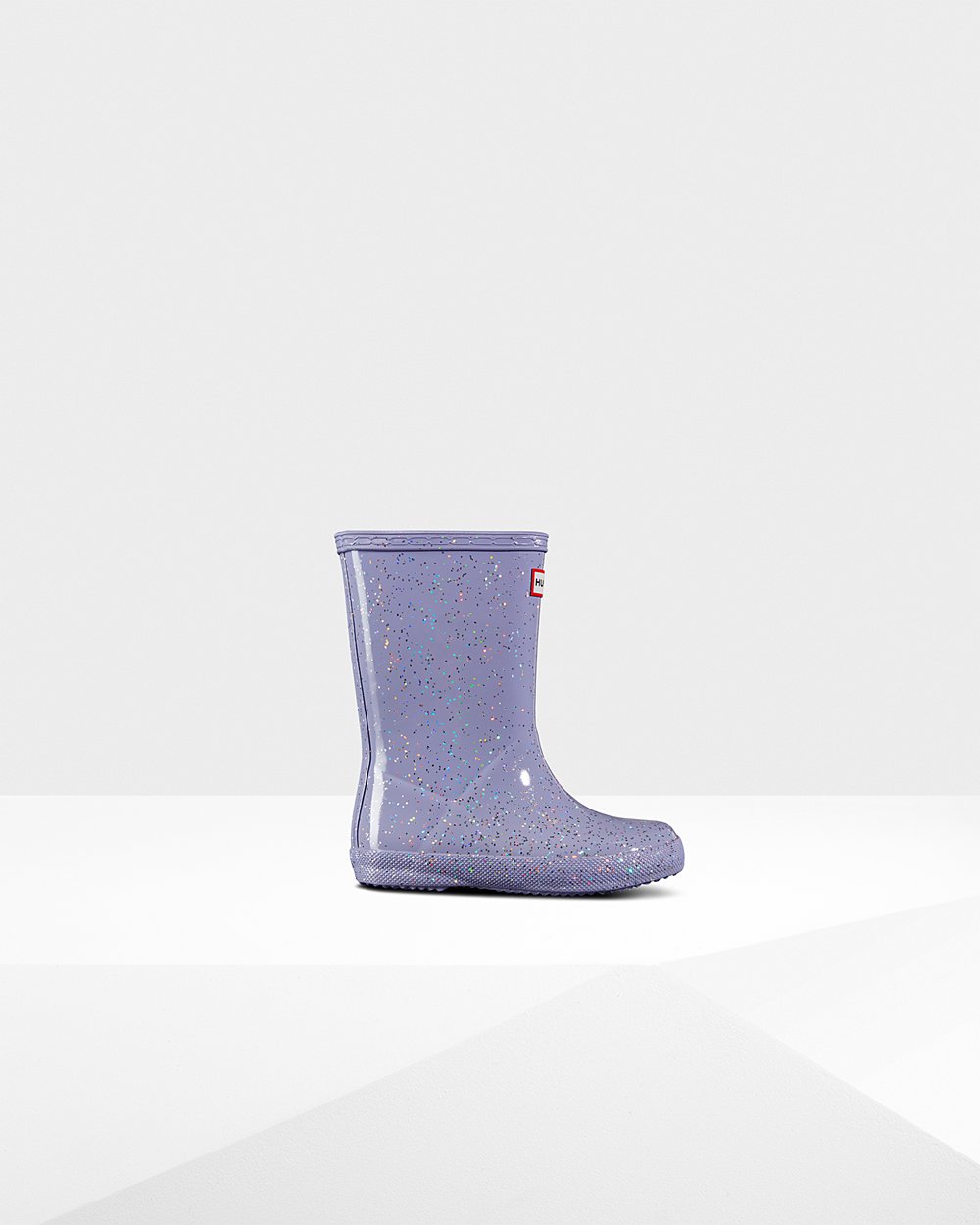 Galochas Hunter Criança Roxo - Original First Giant Glitter - 80ETPIRVY